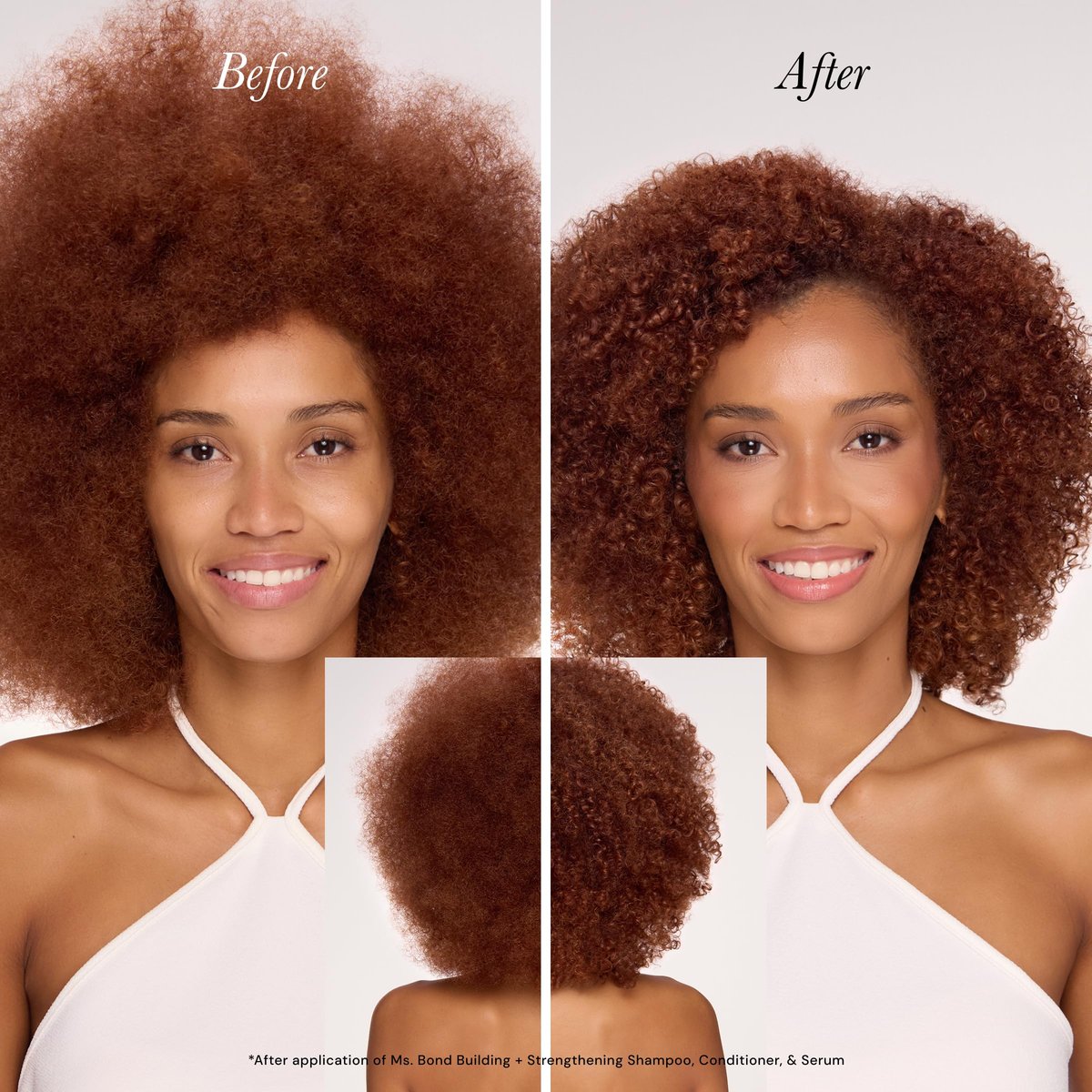 L'ANGE HAIR Ms. Bond Aufbauendes + Kräftigendes Haarserum | Stellt Bindungen wieder her | Intensive Behandlung gegen Haarbruch | Maske für glatten Abschluss | Feuchtigkeitsspendende Formel | 118 ml Flasche