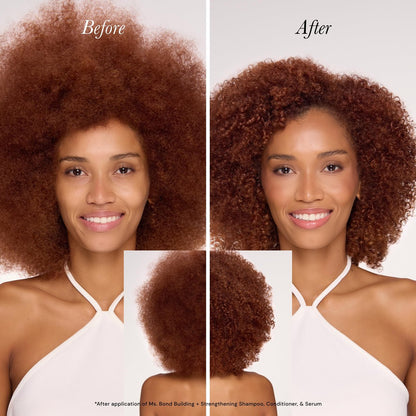 L'ANGE HAIR Ms. Bond Aufbauendes + Kräftigendes Haarserum | Stellt Bindungen wieder her | Intensive Behandlung gegen Haarbruch | Maske für glatten Abschluss | Feuchtigkeitsspendende Formel | 118 ml Flasche