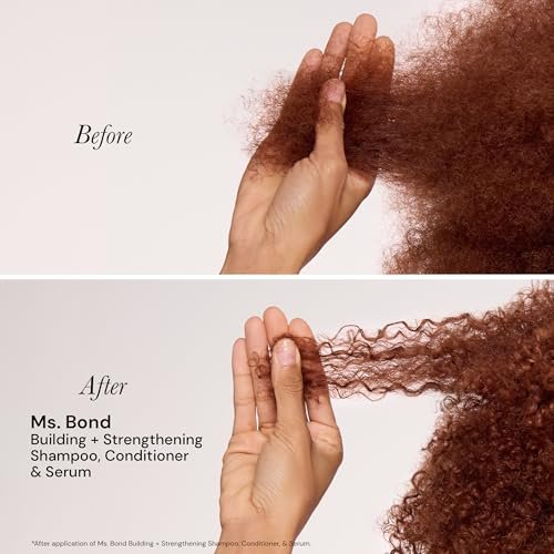 L'ANGE HAIR Ms. Bond Aufbauendes + Kräftigendes Haarserum | Stellt Bindungen wieder her | Intensive Behandlung gegen Haarbruch | Maske für glatten Abschluss | Feuchtigkeitsspendende Formel | 118 ml Flasche