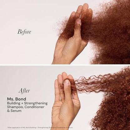 L'ANGE HAIR Ms. Bond Aufbauendes + Kräftigendes Haarserum | Stellt Bindungen wieder her | Intensive Behandlung gegen Haarbruch | Maske für glatten Abschluss | Feuchtigkeitsspendende Formel | 118 ml Flasche