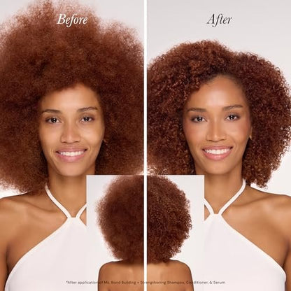 L'ANGE HAIR Ms. Bond Aufbauendes + Kräftigendes Haarserum | Stellt Bindungen wieder her | Intensive Behandlung gegen Haarbruch | Maske für glatten Abschluss | Feuchtigkeitsspendende Formel | 118 ml Flasche