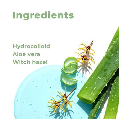 PatchRx Mückenstich-Pflaster (60 Stück) – Juckreizlinderung für Kinder & Erwachsene mit Hydrokolloid, Aloe Vera & Hamamelis – Hautfreundliche Insektenstich-Aufkleber