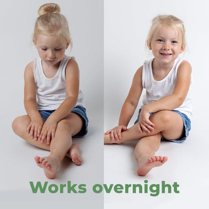 PatchRx Mückenstich-Pflaster (60 Stück) – Juckreizlinderung für Kinder & Erwachsene mit Hydrokolloid, Aloe Vera & Hamamelis – Hautfreundliche Insektenstich-Aufkleber