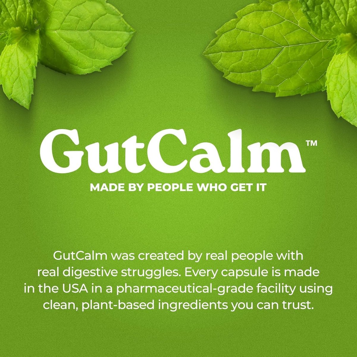 GutCalm IBS Relief – Pfefferminzöl-Kapseln gegen Blähungen, Verstopfung und für mehr Verdauungskomfort – 12 Stück