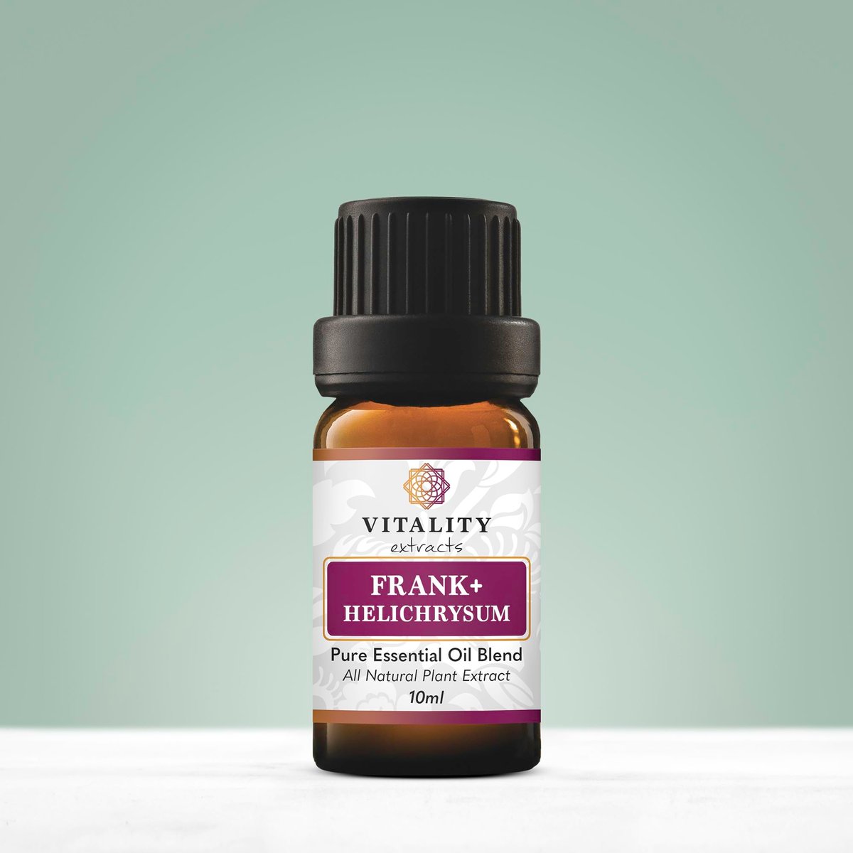 Vitality Extracts Frank+ Helichrysum Ätherisches Öl Blend - 10ml, Weihrauch Boswellia Serrata, Aromatherapie, Sanfte Haut, Linderung von Alltagsbeschwerden und Schmerzen, Natürlich