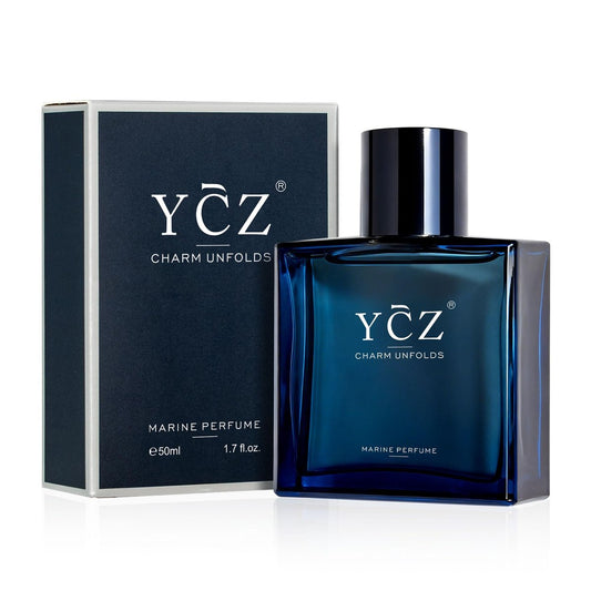 Ycz Marine Charm Unisex Eau de Parfum - 1,7 oz Langanhaltendes Meeresparfüm für Männer und Frauen, Alltagsduft, Idealer Ozean-Duft für besondere Anlässe, Reisegröße
