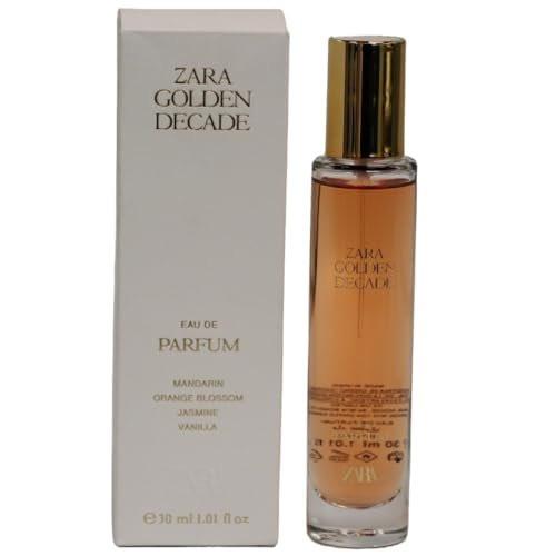 Zara Golden Decade Frauen Eau de Parfum – Hypnotischer Duft mit Jasmin, Orangenblüte & Lavendel, 30 ml