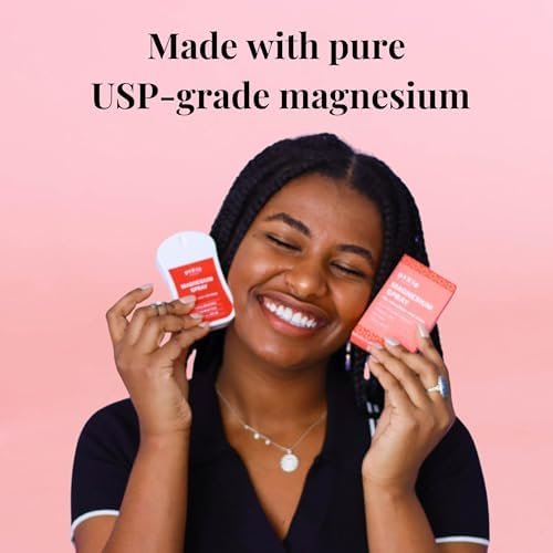 Pixie Pure Magnesium Spray 1,35 oz – USP-Qualität – Schnell einziehende topische Linderung bei Muskelschmerzen, Schlaf & Menstruationsbeschwerden – Reisegröße & ungiftig für die Intimpflege