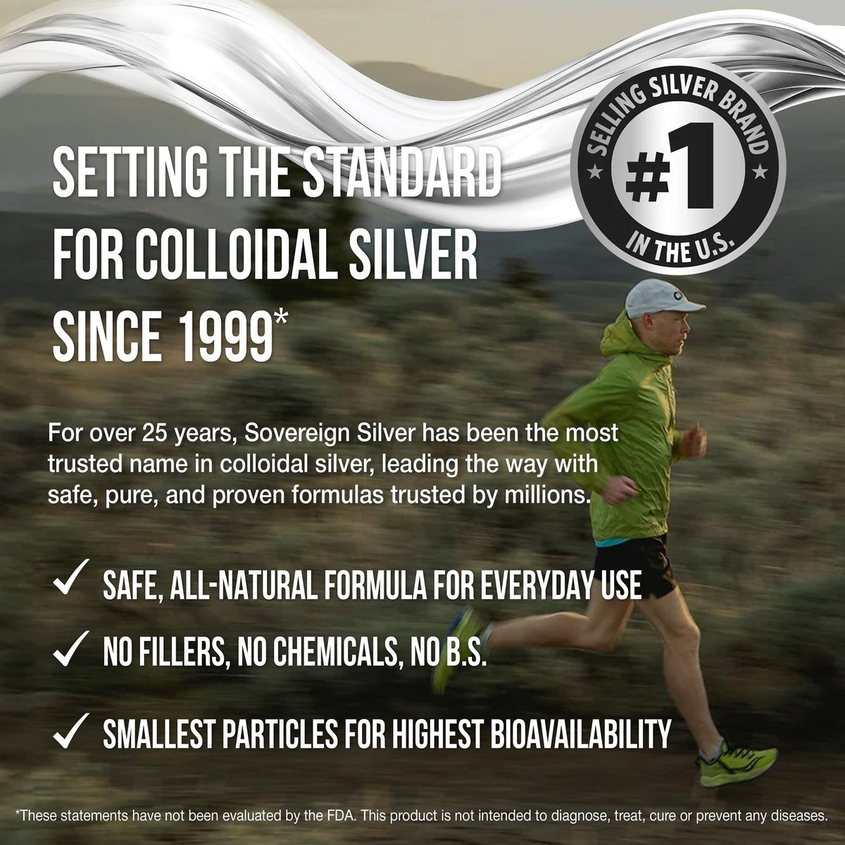 Sovereign Silver Colloidal Silver Gel – Argentum Metallicum Topische Hautpflege bei Hautinfektionen, Wunden & Verbrennungen – 0,5 Unzen (15 ml)