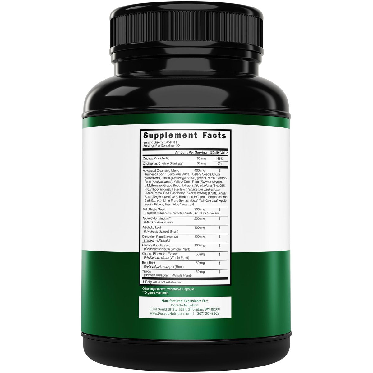 Leberreinigung Detox & Reparatur (27-in-1 Formel mit Mariendistel, Löwenzahnwurzel, Kurkuma, Artischockenextrakt & mehr) – Leberunterstützung für Erwachsene, Vegan – 60 Kapseln