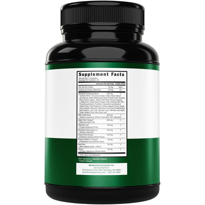 Leberreinigung Detox & Reparatur (27-in-1 Formel mit Mariendistel, Löwenzahnwurzel, Kurkuma, Artischockenextrakt & mehr) – Leberunterstützung für Erwachsene, Vegan – 60 Kapseln