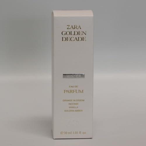 Zara Golden Decade Winter Damenparfüm Eau de Parfum 30ml – Mandarine, Jasmin & Schwarze Vanille