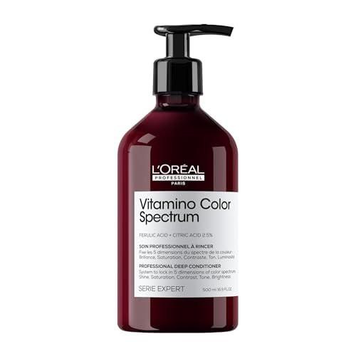L'Oréal Professionnel Paris Vitamino Color Spectrum Deep Conditioner – Farbe erhalten, Glanz verstärken, 500 ml