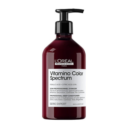 L'Oréal Professionnel Paris Vitamino Color Spectrum Deep Conditioner – Farbe erhalten, Glanz verstärken, 500 ml