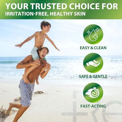 Recuren Plus Jock Itch Antifungal Creme: Teebaumöl Anti-Pilz Creme mit Aloe Vera, Lavendel & Eukalyptus – Extra starke Kräuter-Feuchtigkeitscreme zur Beruhigung juckender Haut – für Männer & Frauen, 30g