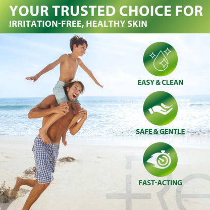 Recuren Plus Jock Itch Antifungal Creme: Teebaumöl Anti-Pilz Creme mit Aloe Vera, Lavendel & Eukalyptus – Extra starke Kräuter-Feuchtigkeitscreme zur Beruhigung juckender Haut – für Männer & Frauen, 30g