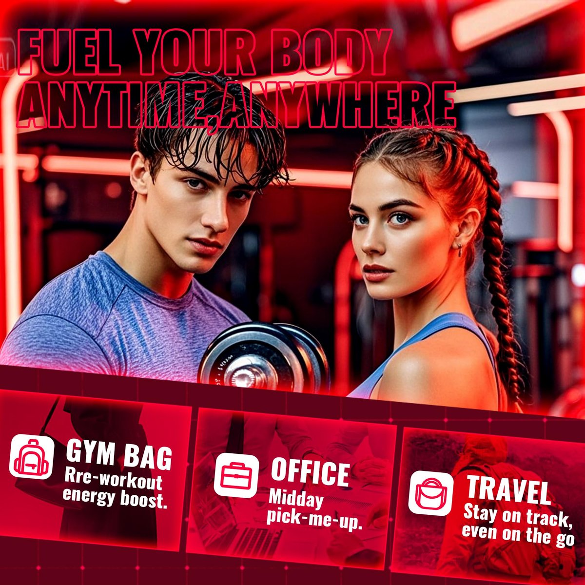 zipvit Creatin-Monohydrat Gummibärchen (5g) – Pre-Workout Energie & Muskelwachstum für Männer & Frauen | Erdbeer-Elektrolyt-Gummis (135 Stück)