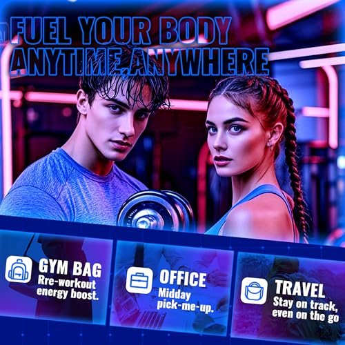 zipvit Creatin-Monohydrat Gummibärchen (5g) – Pre-Workout Energie & Muskelwachstum für Männer & Frauen | Blaubeer-Elektrolyt-Gummis (135 Stück)