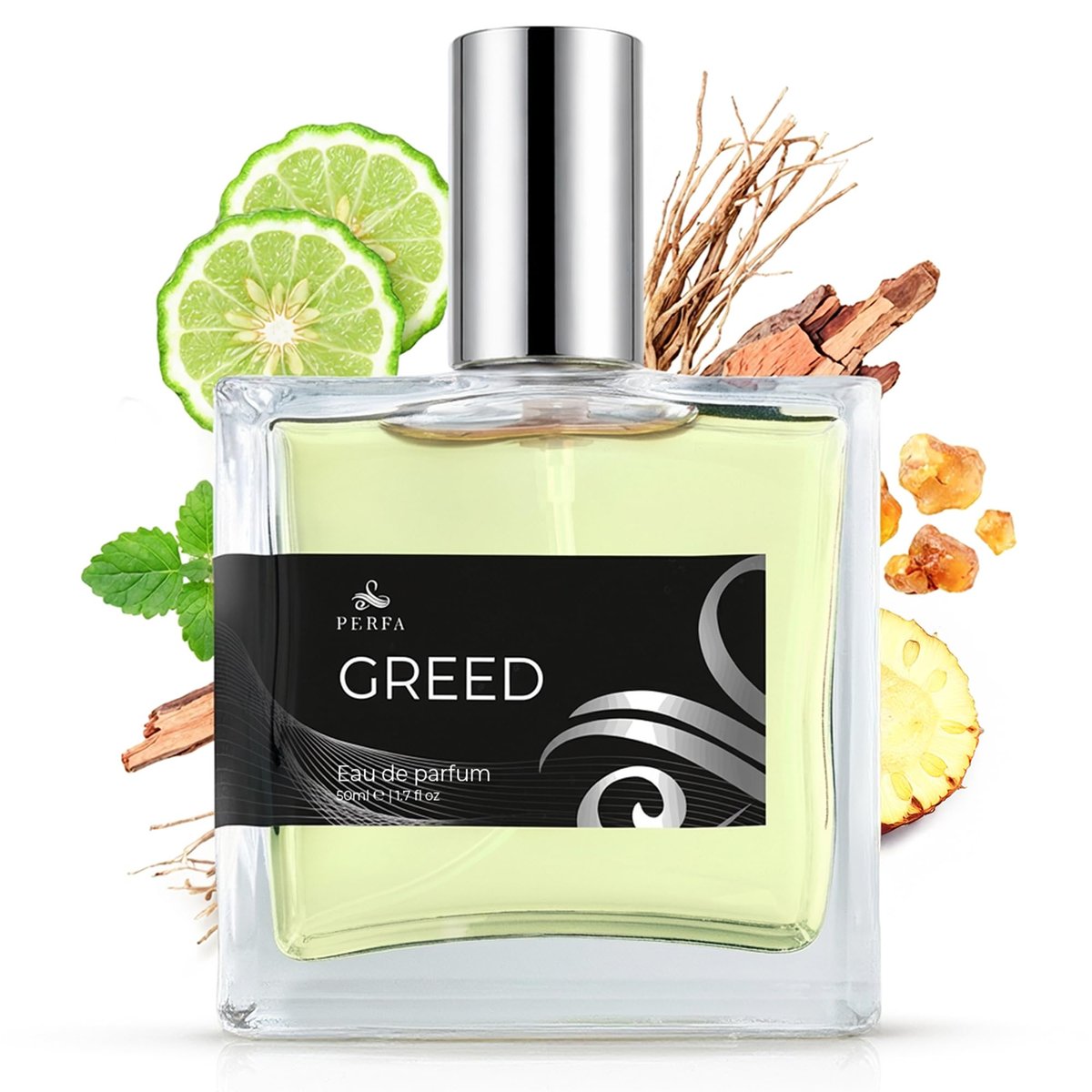 Inspired by Gre.eed Av.entuz Herrenduft | Lang anhaltendes Parfümspray für Männer | Duft mit Ananas, Eichenmoos Moschus, Rauchiger Vanille | Premium maskuliner Duft | Tägliches Parfüm 50 ml Spray