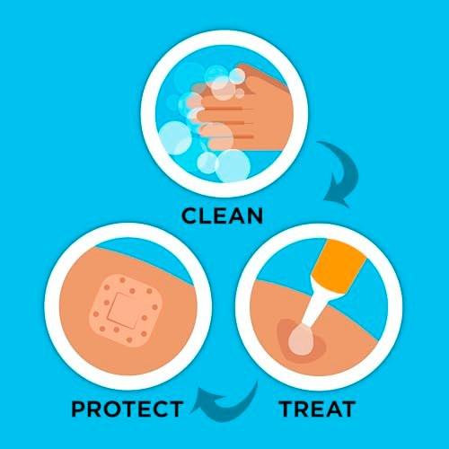 BAND-AID Brand Sheer Spots Kleine Pflaster, hautfarben, steril, einzeln verpackt, für kleine Schnitte und Schrammen, 50 Stück