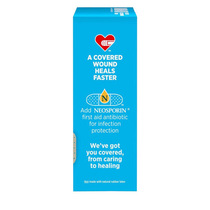 BAND-AID Brand Sheer Spots Kleine Pflaster, hautfarben, steril, einzeln verpackt, für kleine Schnitte und Schrammen, 50 Stück