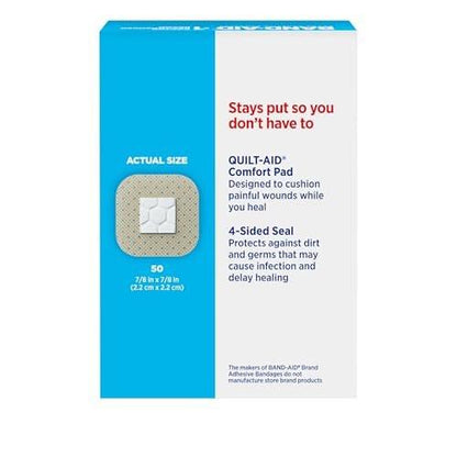 BAND-AID Brand Sheer Spots Kleine Pflaster, hautfarben, steril, einzeln verpackt, für kleine Schnitte und Schrammen, 50 Stück