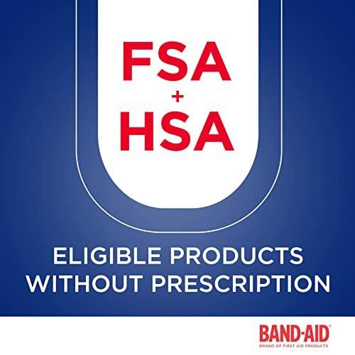 BAND-AID Brand Sheer Spots Kleine Pflaster, hautfarben, steril, einzeln verpackt, für kleine Schnitte und Schrammen, 50 Stück