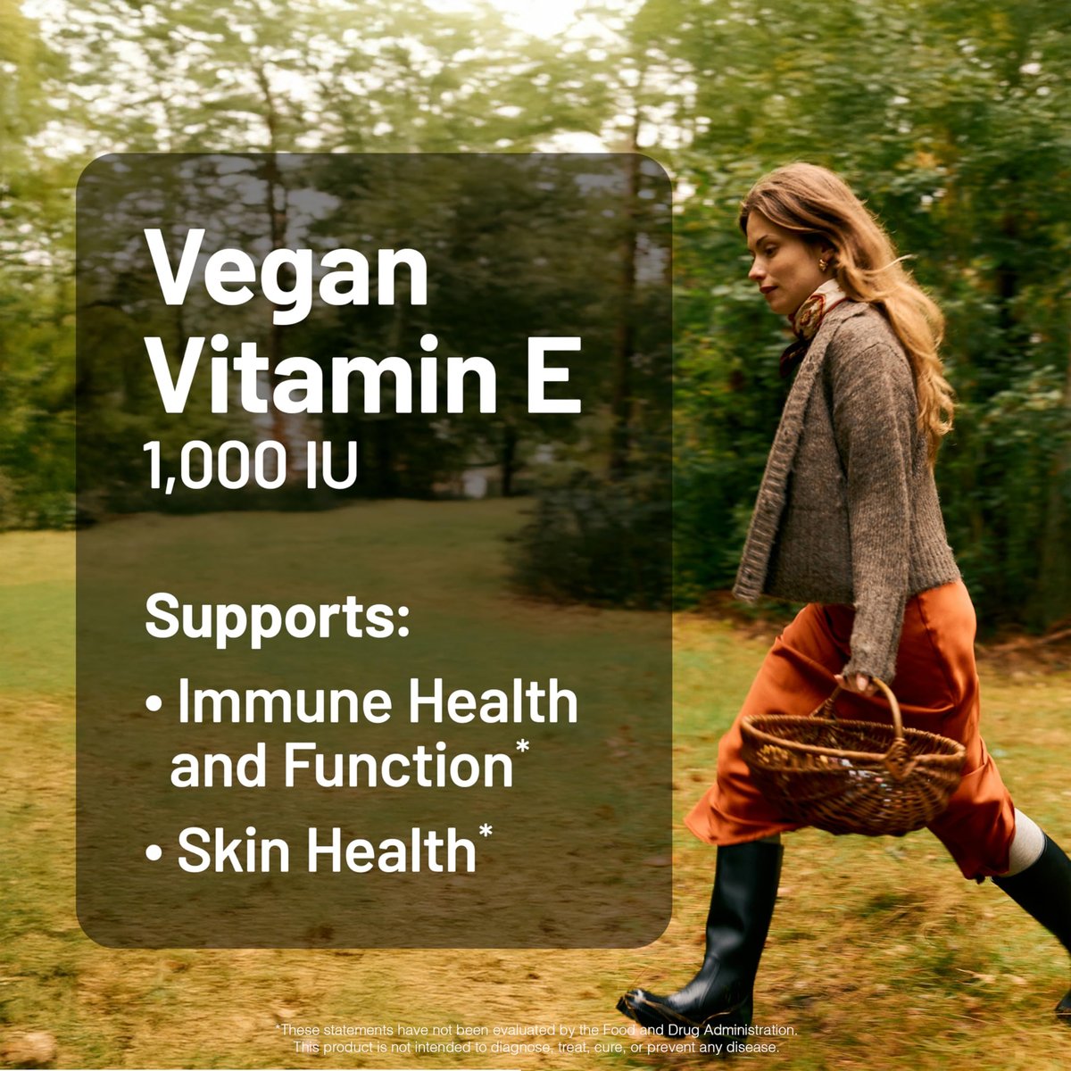 NatureWise Vitamin E 1000 IE Weichkapseln (450 mg dL-Alpha) - Vegan, glutenfrei, sojafrei, nicht-GMO Antioxidans Nahrungsergänzungsmittel für Haut-, Herz-, Augen- und Immununterstützung - 60-Tage-Vorrat, 120 Stück