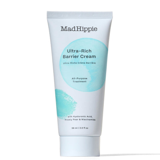 Mad Hippie Ultra-Rich Barrier Cream – Reichhaltige Feuchtigkeitscreme für extrem trockene Haut mit Hyaluronsäure, Niacinamid & Vitamin C, vegan & tierversuchsfrei, 60 ml
