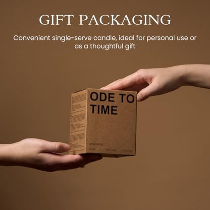 M&SENSE Eukalyptus-Minze Duftkerze Geschenk, Aromatherapie Kerzenset für Frauen, Sojawachs Kerzen langanhaltend, Bernsteinfarbenes Glas Kerze Geschenk für Weihnachten, Erntedankfest, Feiertage