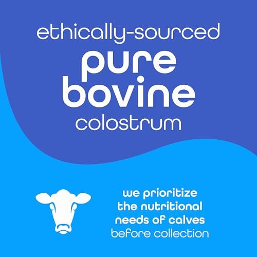 Zena Nutrition Bovines Kolostrum Pulver, 1000 mg reines Kolostrum, unterstützt Immun- und Verdauungsgesundheit, fördert die Darmgesundheit, Keto, glutenfrei, fettfrei, grasgefüttert, unaromatisiert, 30 Portionen