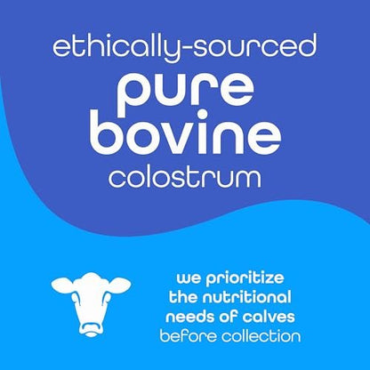 Zena Nutrition Bovines Kolostrum Pulver, 1000 mg reines Kolostrum, unterstützt Immun- und Verdauungsgesundheit, fördert die Darmgesundheit, Keto, glutenfrei, fettfrei, grasgefüttert, unaromatisiert, 30 Portionen