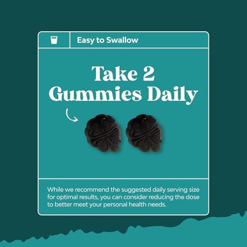 Chlorophyll Gummies für Reinigung & Entgiftung - Hochwirksamer interner Deodorant für Körpergeruch, gesunde Haut, Immunsystem & Verdauung - Vegan, Non-GMO & Glutenfrei - 60 Stück