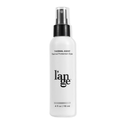 L'ANGE HAIR Thermal Agent Hitzeschutzspray | Hitzeschutz bis 450°F | Frizz-Kontrolle, Glanz & Volumen | Farbschonend | Leicht & nicht fettend, 118 ml
