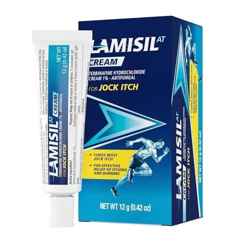 Lamisil Pilzcreme gegen Jock Itch | 1-Wochen-Behandlung | Klinisch erwiesen | Schnelle und wirksame Linderung von Juckreiz, Brennen und Rötungen | 0,42 oz (12 g)