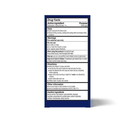 Lamisil Pilzcreme gegen Jock Itch | 1-Wochen-Behandlung | Klinisch erwiesen | Schnelle und wirksame Linderung von Juckreiz, Brennen und Rötungen | 0,42 oz (12 g)