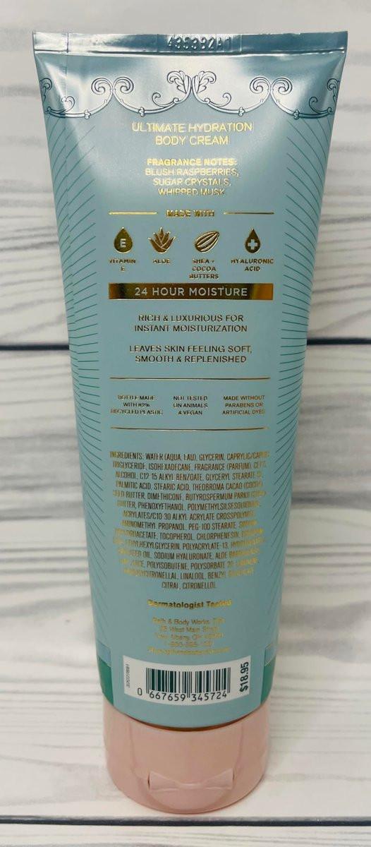 Bath & Body Works Women's Sweetest Song Ultimate Hydration Body Cream 8 Unzen (Pack mit 2)