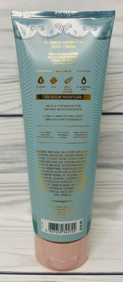 Bath & Body Works Women's Sweetest Song Ultimate Hydration Body Cream 8 Unzen (Pack mit 2)