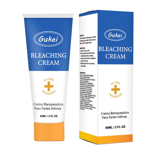 Hautaufhellungscreme für Intimbereich, Achseln, Knie, Ellbogen, Oberschenkel, Bikinizone – 60 ml