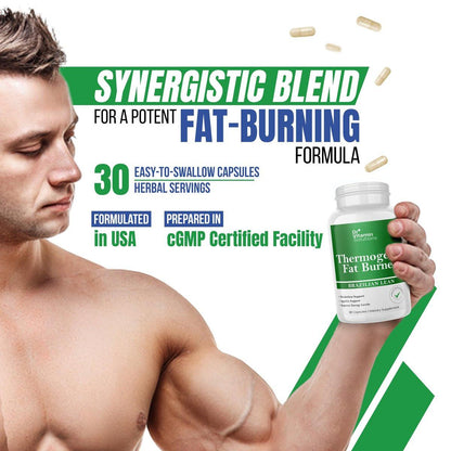 Thermogener Fatburner für Frauen und Männer - Brasilianische Diätpillen | Appetitzügler & Stoffwechsel-Booster mit grünem Tee, Garcinia, ACV | Bauchfett, Energie & Blähungen Unterstützung, Non-GMO, Hergestellt in USA