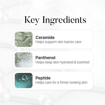 shaishaishai LIPOSOME REPAIR MILKY Cream – Feuchtigkeitsspendende, leichte Barrierepflege mit Kollagen-Boost, ultra-beruhigende Feuchtigkeit, nicht fettend, parfümfrei, koreanische Hautpflege, 50 ml
