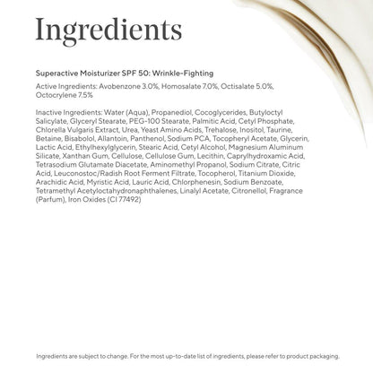 Murad Superactive Anti-Falten Feuchtigkeitscreme mit SPF 50 - Bio-Retinoid Ultra-Sheer Gesichtssonnencreme gegen feine Linien und Falten mit UV-Schutz - 50 ml