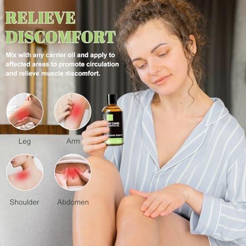 MAYJAM May Chang (Litsea Cubeba) Reines ätherisches Öl 100 ml – 3,38 FL.OZ für Massage, Hautpflege, Haarpflege, Diffuser, Kerzen- und Seifenherstellung