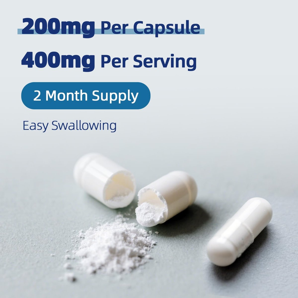 DRFOSTER Magnesiumcitrat Kapseln – Hochdosiertes reines Magnesium 400 mg für Verstopfung, Schlaf, Muskeln & Herz – Non-GMO 110 vegane Kapseln