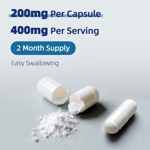 DRFOSTER Magnesiumcitrat Kapseln – Hochdosiertes reines Magnesium 400 mg für Verstopfung, Schlaf, Muskeln & Herz – Non-GMO 110 vegane Kapseln