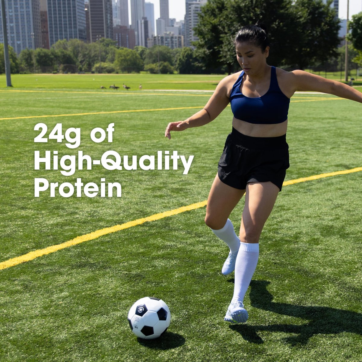 Optimum Nutrition Gold Standard Protein Shake – 24 g Protein, Fertiggetränk, Glutenfrei, Café Latte, 11 Fl Oz (12er-Pack)