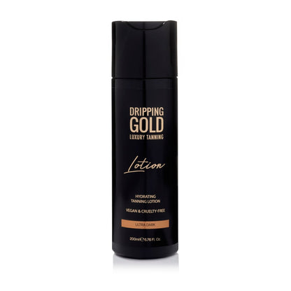 Dripping Gold Dark Ultra Luxury Lotion – Selbstbräuner für intensive, tiefe Bräune