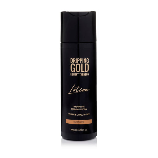Dripping Gold Dark Ultra Luxury Lotion – Selbstbräuner für intensive, tiefe Bräune