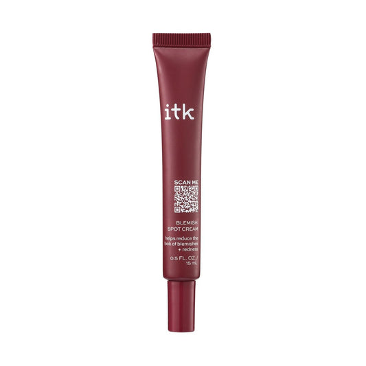 ITK Skincare Salicylsäure Akne Spot Behandlung für Gesicht, Rücken & Körper – Schnelle aktive Akne Linderung – Pickelcreme für zu Akne neigende Haut – Makel schnell beseitigen mit Teebaumöl – 15 ml
