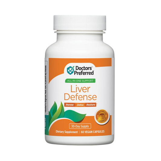 DOCTORS' PREFERRED Liver Defense mit Mariendistel | 60 Kapseln